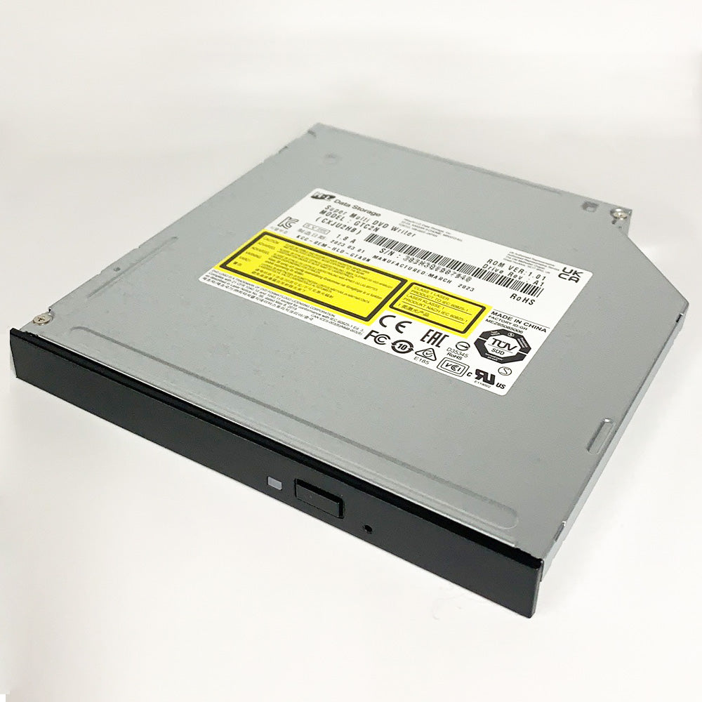 【内蔵型DVDスーパーマルチドライブ / HLDS(日立LGデータストレージ) / GTC2N】バルク品 スリム 12.7mm厚 SATA接続 ベゼル装着済  黒 ブラック