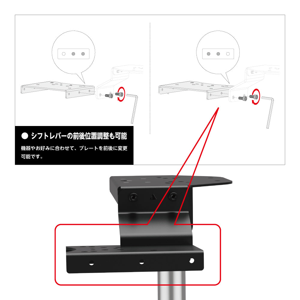 ★送料無料★【レーシングホイールスタンド / NOWMODE / LRS11-BS02-WH】スタンド チェア ハンドル ペダル シフター ハンコン ギア ブレーキ ステアリング