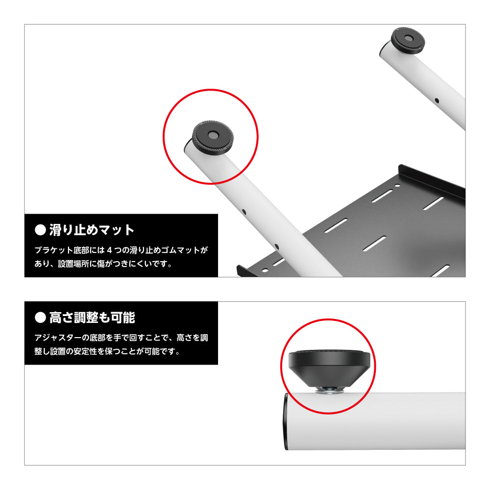 ★送料無料★【レーシングホイールスタンド / NOWMODE / LRS11-BS02-WH】スタンド チェア ハンドル ペダル シフター ハンコン ギア ブレーキ ステアリング