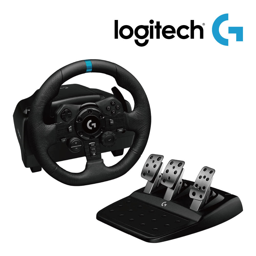 ★送料無料★【ゲームコントローラー / Logitech / G923】ロジテック ハンドル ステアリング ハンコン レーシング グランツーリスモ7 PS5 PS4 PC 対応 1年保証 輸入品