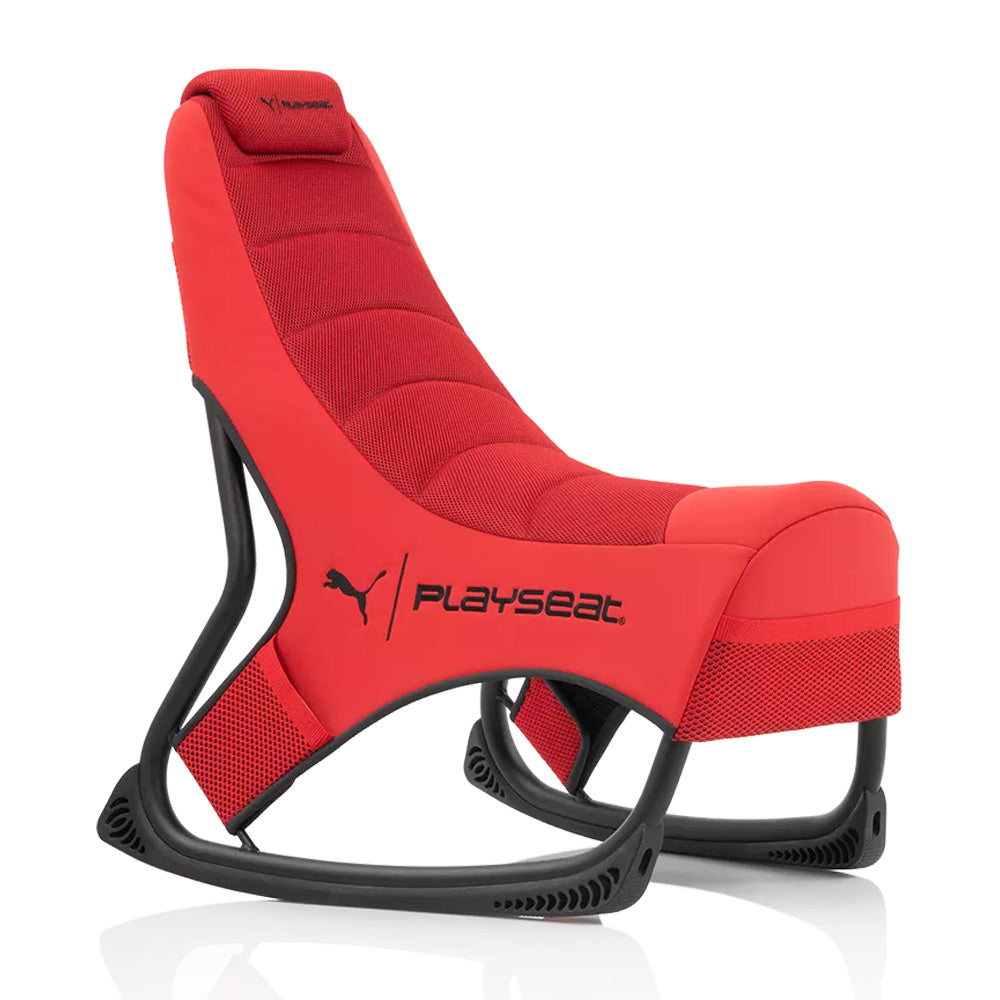 ★送料無料★【ゲーミングチェア / Playseat /PUMA Active Gaming Seat】通気性素材 脚部ゴム製滑り止め レッド 輸入品