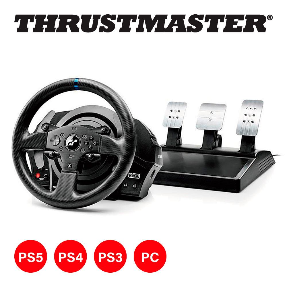 ★送料無料★【ゲームコントローラー / Thrustmaster / T300RS GT Edition Racing】ハンドルコントローラー ステアリングコントローラー フォースフィードバック PS5 PS4 PS3 PC 対応 輸入品 1年保証