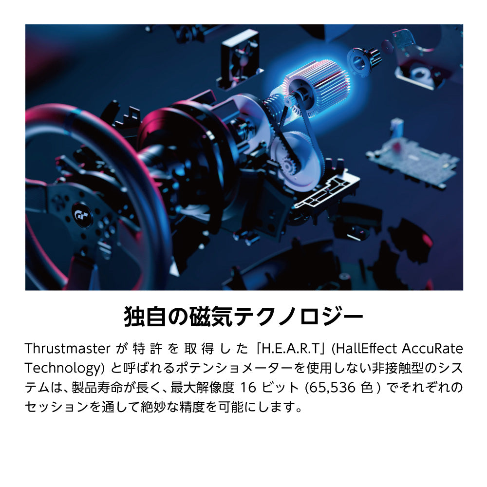 ★送料無料★【ゲームコントローラー / Thrustmaster / T300RS GT Edition Racing】ハンドルコントローラー ステアリングコントローラー フォースフィードバック PS5 PS4 PS3 PC 対応 輸入品 1年保証