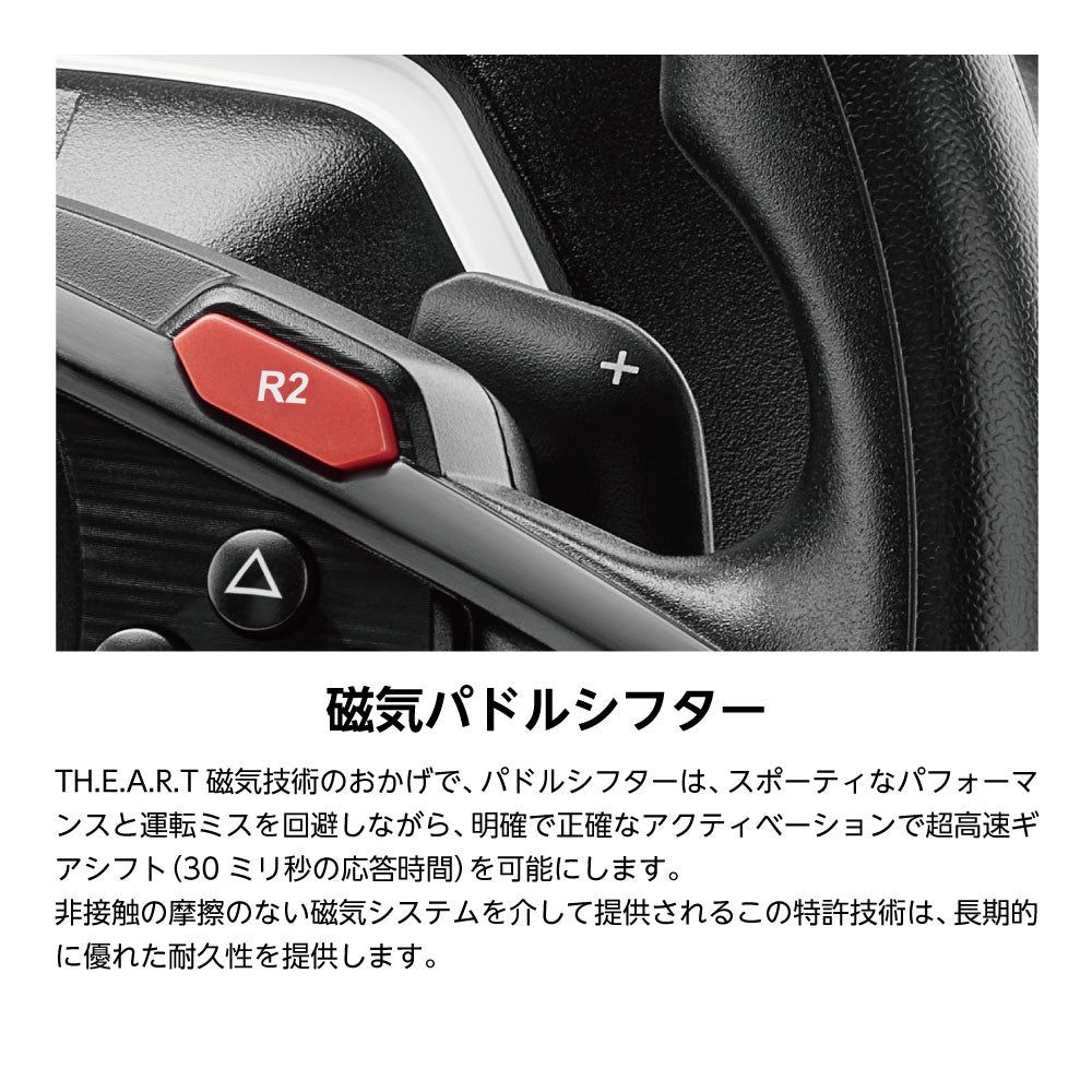 ★送料無料★【ゲームコントローラー / Thrustmaster / T128】ハンドルコントローラー&ペダルセット ステアリングコントローラー フォースフィードバック対応 PS5 PS4 PC 対応 輸入品 1年保証