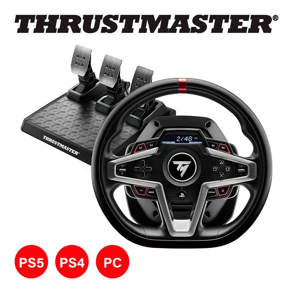 ★送料無料★【ゲームコントローラー / Thrustmaster / T248】ハンドルコントローラー&ペダルセット ステアリングコントローラー PS5 PS4 PC 対応 輸入品 1年保証