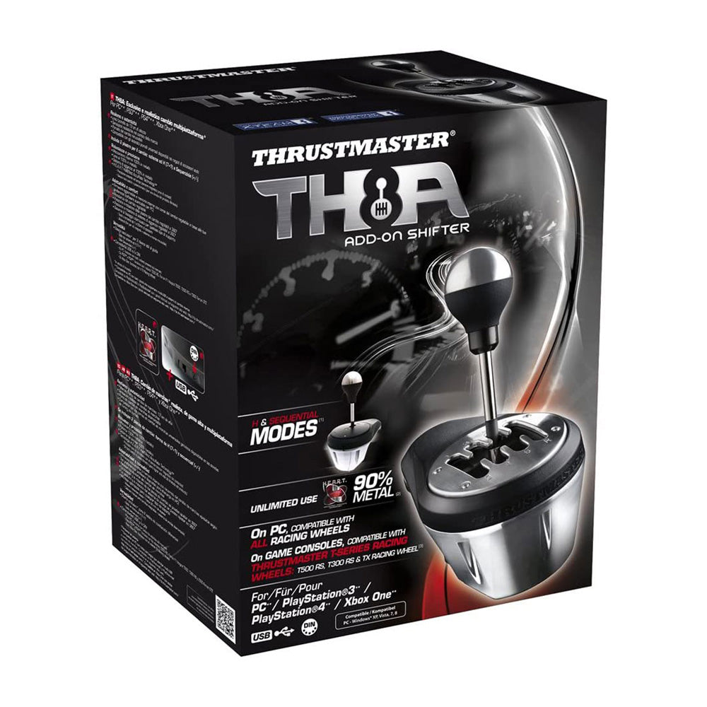 ★送料無料★【ゲームコントローラー / Thrustmaster / TH8A】ギアボックス シフター レースゲーム レーシングゲーム PS5 PS4 PS3 PC Xbox 対応 輸入品 1年保証
