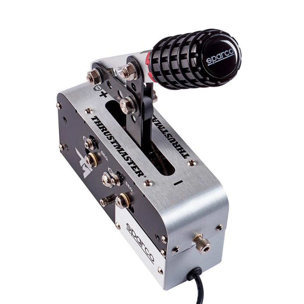 ★送料無料★【ゲームコントローラー / Thrustmaster / TSS Handbrake Sparco Mod+】ハンドブレーキ レーシングゲーム PS5 PS4 PC Xbox 対応 メタル仕様 輸入品 1年保証